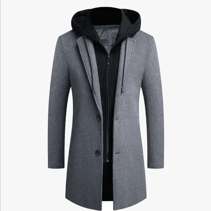 Wool Overcoat — Midlength
